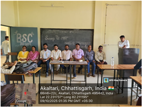 SVEEP - Naveen Government College Akaltari, Distt.: Bilaspur (Chhattisgarh)