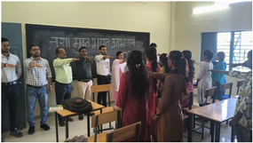 नशा मुक्त अभियान - Naveen Government College Akaltari, Distt.: Bilaspur (Chhattisgarh)